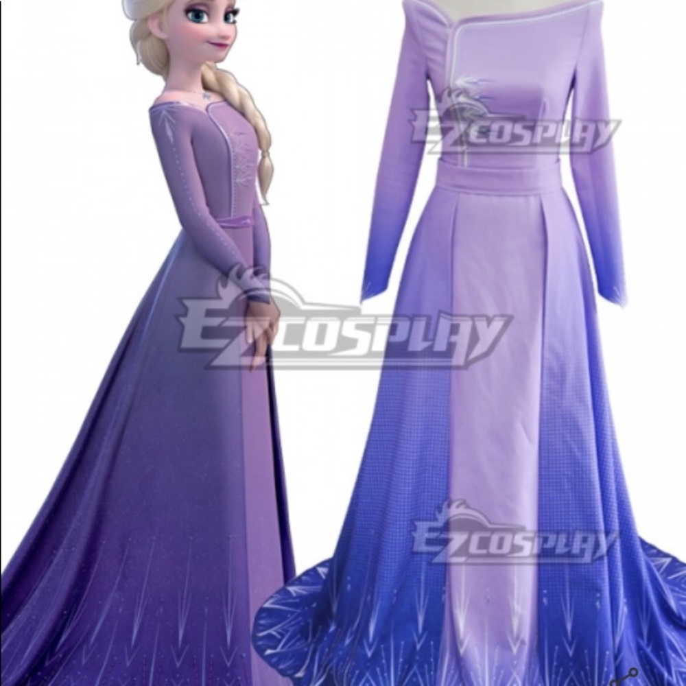Elsa Frozen II purple dress NWOT - Women’s